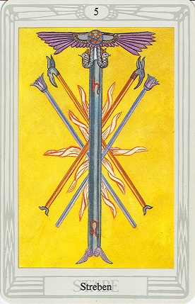 F&uuml;nf der St&auml;be - Streben