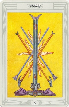 F&uuml;nf der St&auml;be - Streben