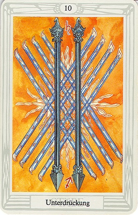 Zehn der St&auml;be - Unterdr&uuml;ckung