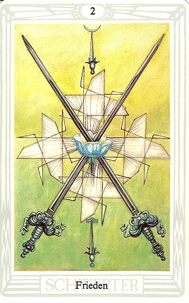 Zwei der Schwerter - Frieden